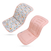 Cojín de algodón suave para cochecito de bebé – Forro de asiento transpirable y reversible para bebés – Ajuste universal para cochecitos, asientos de coche y más