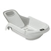 4-Stage Grow-with-Me Baby Bathtub with 25-Angle Spinal Protection Adjustment