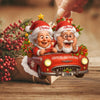 Personalized “When We’re Old” Wooden Ornament – Custom Old Couple Christmas Decoration | Funny Romantic Gift for Him & Her