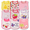 9pcs/set Baby Girl Boy Feeding Bibs
