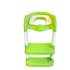2-in-1 Kids Potty Training Seat with Steps - Foldable, Adjustable Ladder, Soft Cushion, Splash Guard