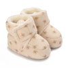 Plush Cartoon Walking Shoes for Babies in Winter and Autumn
