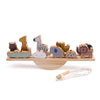 Baby Animal Threading Seesaw Toy