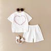 Baby Summer Outfit – 2Pcs Cotton Set for Girls & Boys