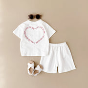 Baby Summer Outfit – 2Pcs Cotton Set for Girls & Boys