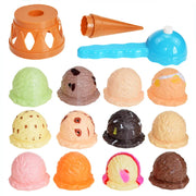 Toy Ice Cream Stack - Kids Pretend Play Set