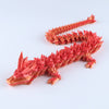 Crystal Dragon Fidget Toy – 3D Printed Articulated Dragon & Flexible Desk Collectible