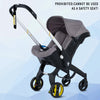 Foldable Baby Stroller with Metal Frame