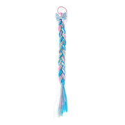 Girls Rainbow Hair Bow Extensions