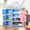 Kids Storage Organizer Shelf with Bins and Cabinets 