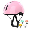 Kids Toddler Bike Helmet – 5 Colors, Adjustable Fit, 6 Air Vents | Ages 2–8 | Pink, Mint Green, Peach, White, Yellow