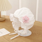 Lace Ruffle Baby Bonnet Hat for Girls