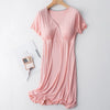 Modal Maternity Clothes Breastfeeding Nightgowns 