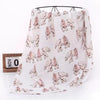 Multi-Function Soft Breathable Bamboo Cotton Muslin Swaddle Blanket