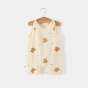 New Baby Vest Jumpsuit Summer Thin Newborn 