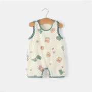 New Baby Vest Jumpsuit Summer Thin Newborn 