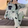 New Monthly Clothing 2-Piece Maternity Pajamas 