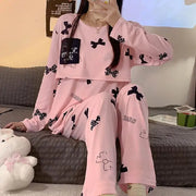 New Monthly Clothing 2-Piece Maternity Pajamas 
