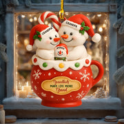 Personalized Grandma & Grandpa Acrylic Ornament