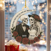 Personalized “Love Till The End” Wooden Ornament