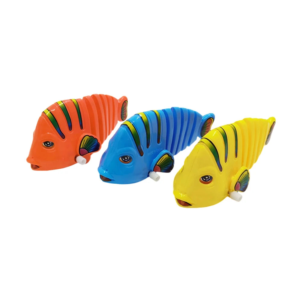 Plastic Wind-Up Wiggle Fish Toy 1lovebaby Plastic Wind-Up Wiggle Fish Toy 1lovebaby