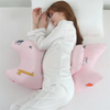 Almohada para Dormir de Lado Durante el Embarazo – Soporte en Forma de U para Barriga, Cintura y Mejor Descanso