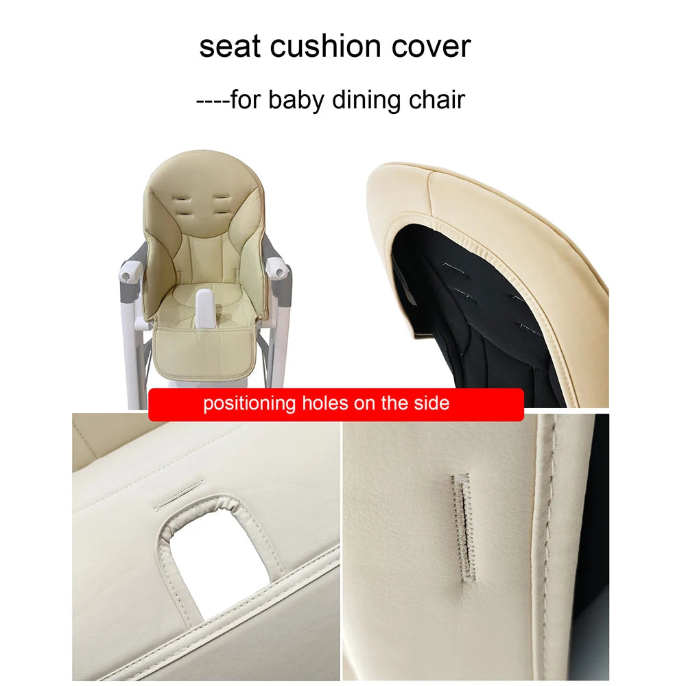 peg perego siesta vs zero 3 Peg Perego Siesta Zero 3 High Chair Seat Cushion: PU Leather Safety Be – 1lovebaby