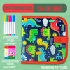 Kids Reusable Erasable Doodle Book – Portable Drawing Pad