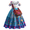 Girls Floral Costume Dress – Colorful Prints & Party Style