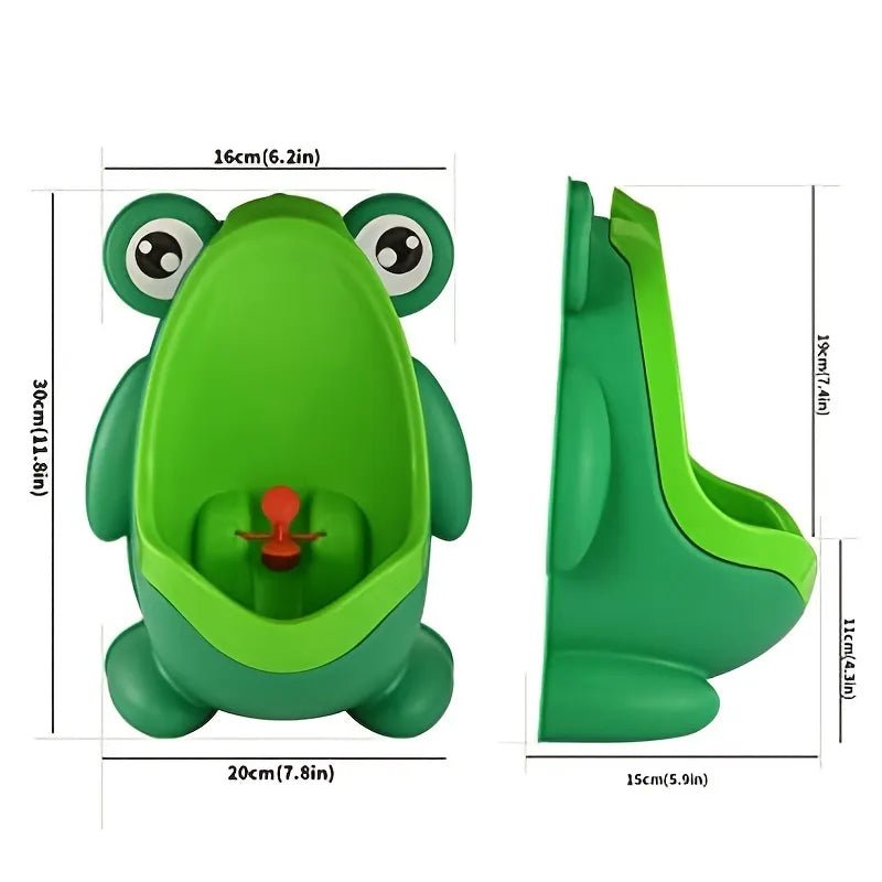 thumbnail image 2 of Frog Pee Training,Cute Frog Potty Training Urinal For Boys With Funny Aiming Targetfrog Shape Pee Trainer 2 of 13