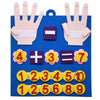 Kids Felt Finger Counting Board – Number Play & Early Maths Practice