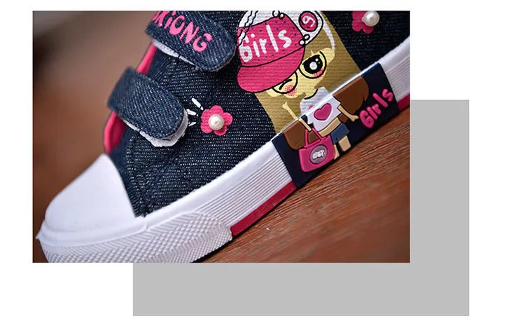 Canvas Sneakers: Non-slip and Breathable Casual Shoes for Kids
