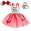 Girls Character Tulle Costume Dress – Princess Party Outfit with Accessories