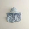 Quick-Dry Fisherman Hat: Cartoon Sunshade Cap for Kids