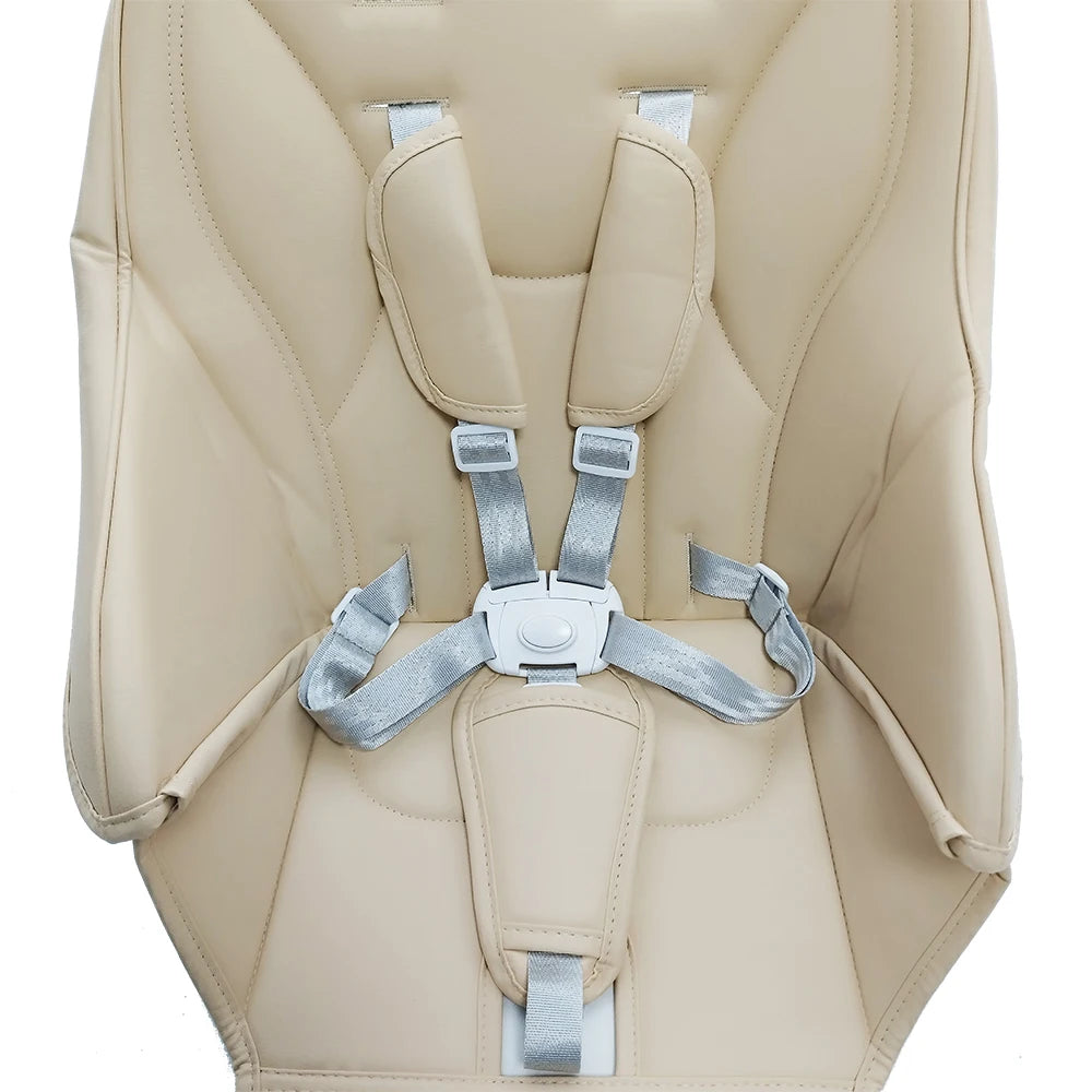 Peg Perego Siesta Zero 3 High Chair Seat Cushion: PU Leather Safety Be – 1lovebaby