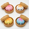 Dumpling Bubble Squeeze Fidget Toy – Colorful Sensory Squishy