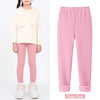 Girls Fleece-Lined Winter Leggings – Warm Stretch Tights