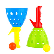 Double Catch Catapult Ball Game - Family Interaction Toy