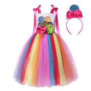 Crochet Top Candy Party Dress