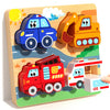Montessori Wooden Puzzle Board – Hand-Grab 3D Cartoon Jigsaw for Babies & Toddlers