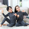 Candy-Colored Thermal Pajama Sets - Perfect for Autumn/Winter!