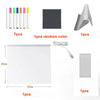 Kids DIY LED Message Board Night Light – Rewritable Acrylic Drawing Lamp