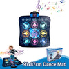 Kids Electronic Dance Mat – LED Light-Up Floor Pad with Music & 9 Difficulty Levels