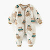 Baby & Toddler Bear Fleece Romper – Zip-Up Design & Winter Style