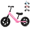 Bicicleta de equilibrio para niños de 2, 3, 4 años, bicicleta sin pedales ligera para caminar, para niños de 3-6 años con manillar ajustable (Azul/Rosa/Rojo/Negro)