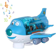 Interactive Kids Airplane Toy - Lights, Sounds & 360° Rotation | Ages 3-12