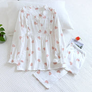Soft Cotton Maternity & Nursing Pajama Set 