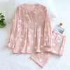 Soft Cotton Maternity & Nursing Pajama Set 