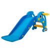 3-in-1 Dolphin-Themed Toddler Slide Set – Slide, Climber & Basketball Hoop for Indoor & Outdoor Play Ages 1–4