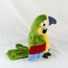 Talking Macaw Parrot Repeat What You Say Stuffed Animal Plush Toy